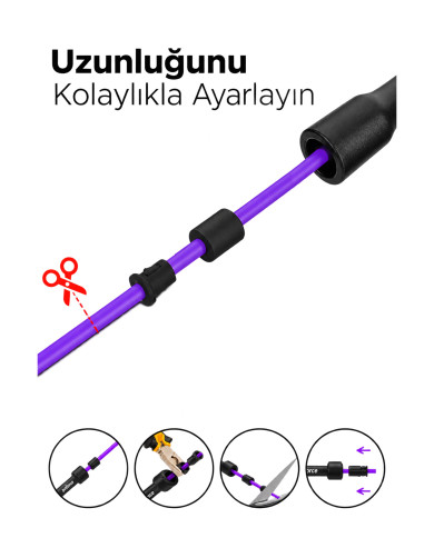 Proforce Mor Atlama İpi