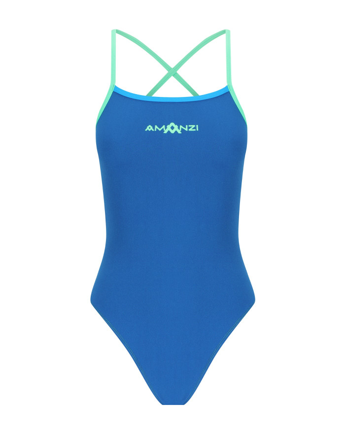 Amanzi Kadın Antrenman Mayosu Tie Back Seaglass