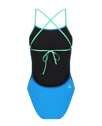 Amanzi Kadın Antrenman Mayosu Tie Back Seaglass
