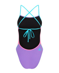 Amanzi Kadın Antrenman Mayosu Tie Back Sugar Plum
