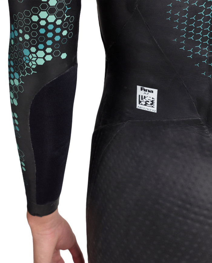 Arena Storm Wetsuit Kadın Siyah Yüzücü Yarış Mayosu