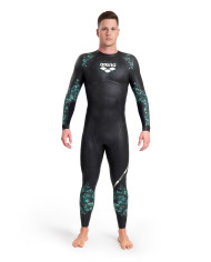 Arena Storm Wetsuit Erkek Siyah Yarış Mayosu