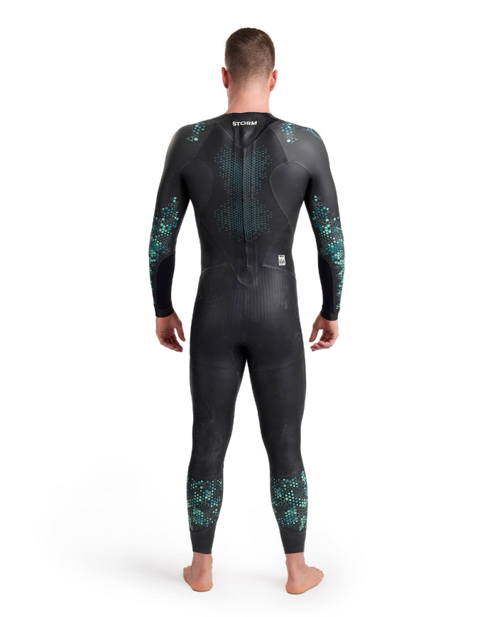 Arena Storm Wetsuit Erkek Siyah Yarış Mayosu