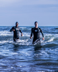 Arena Storm Wetsuit Erkek Siyah Yarış Mayosu