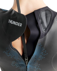 Arena Powerskin Thunder Wetsuit Erkek Siyah Yarış Mayosu